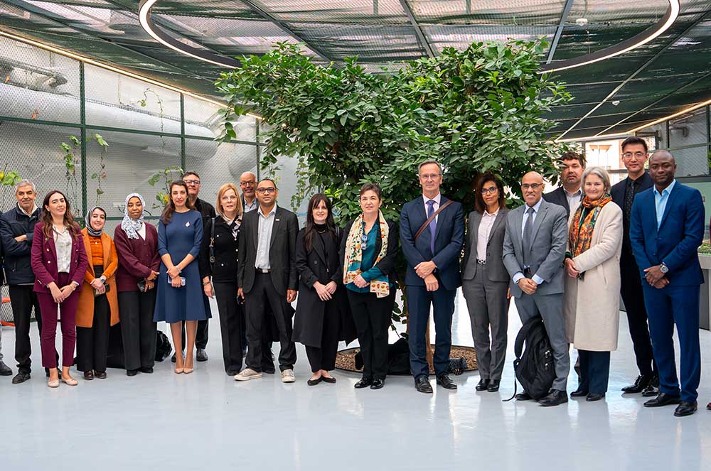 Délégation Canadienne en visite au Campus de Benguérir